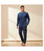 Pyjama Homme Hiver Polaire Doux 7007 NEW YORK-2