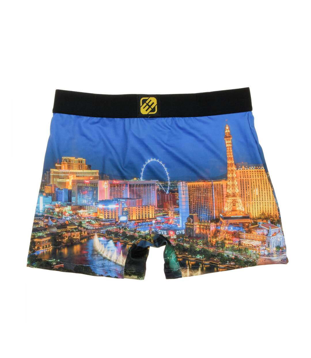 Boxer Bleu/Jaune Homme Freegun Vegas-2