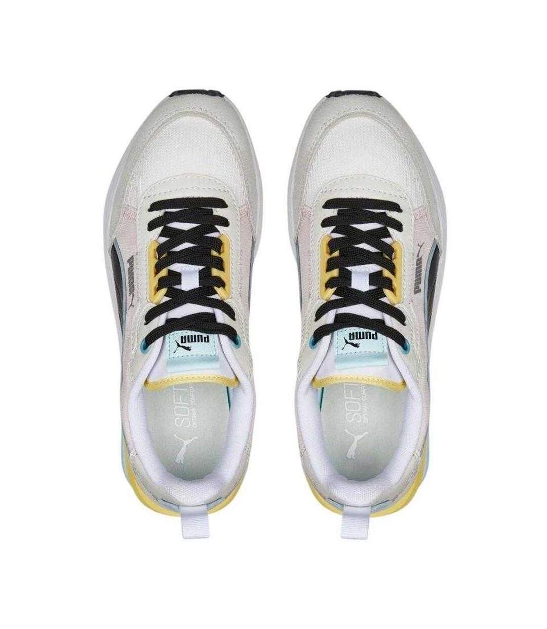 Chaussures R22 Femme Blanc Noir Puma-4