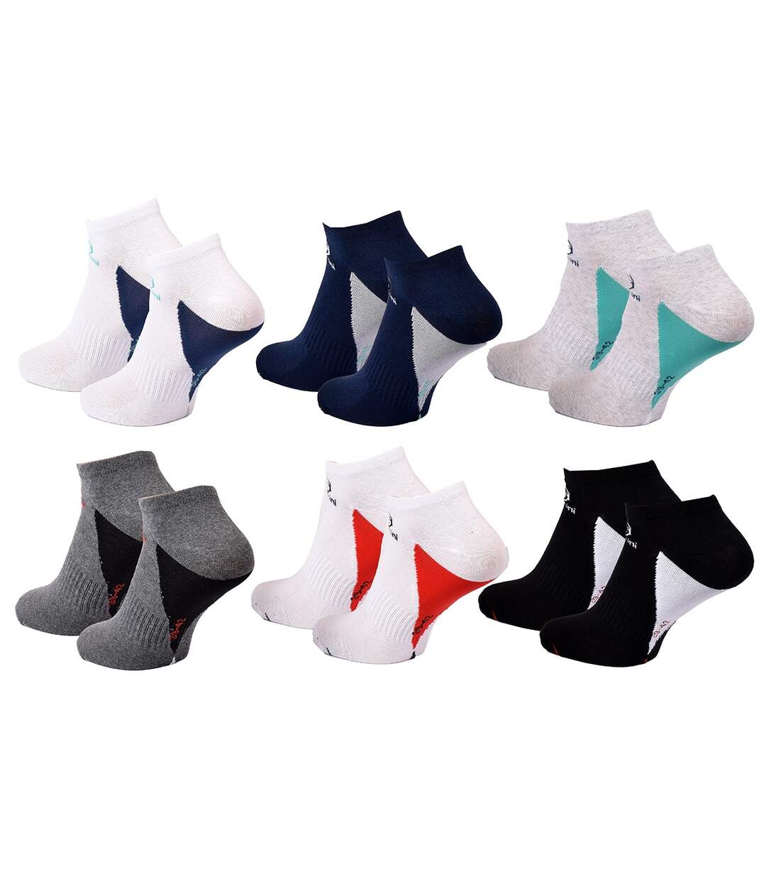 Chaussettes Sergio Tacchini Pack de 6 Paires MEN SNEAKER 6362-3