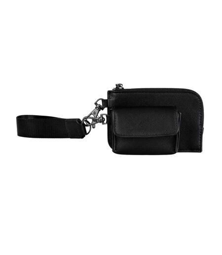 Boutique Wristlet Pouch One Size Black Bagbase