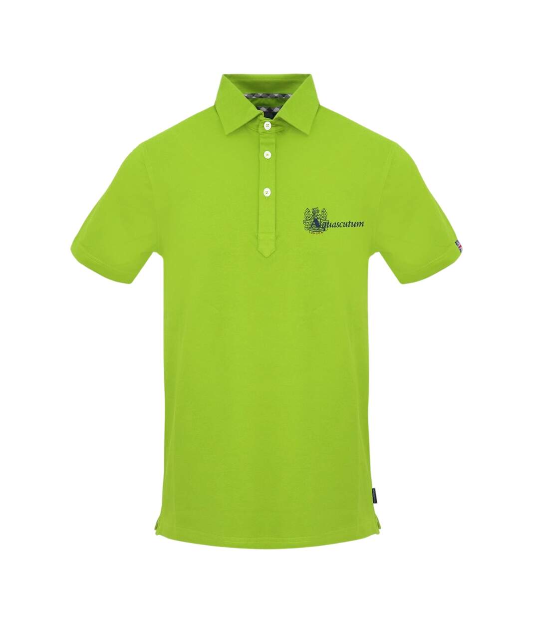 Polo Manches Courtes Homme Vert Clair Vif Aquascutum-1