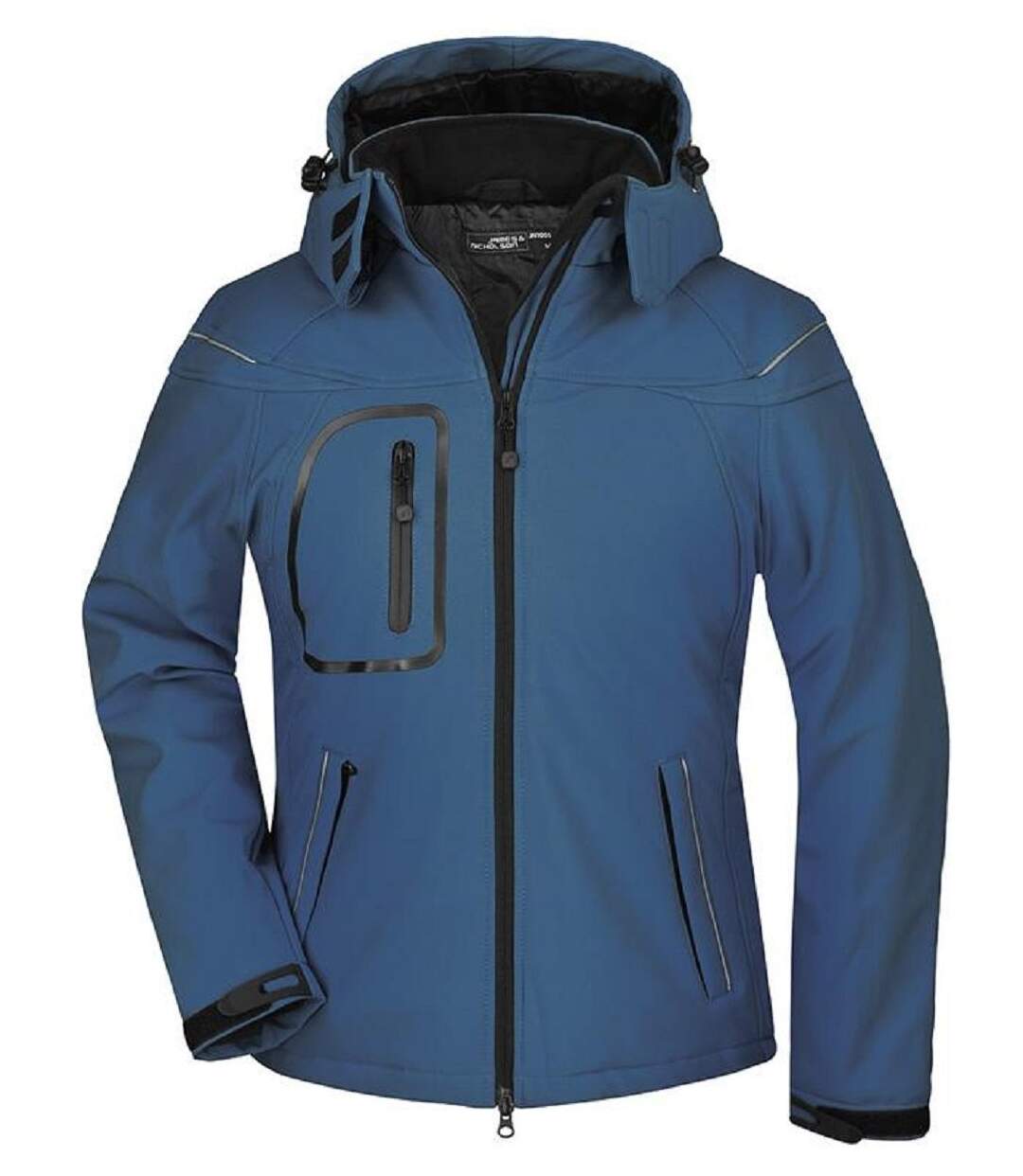 Veste softshell hiver Femme - JN1001 - Bleu marine-1