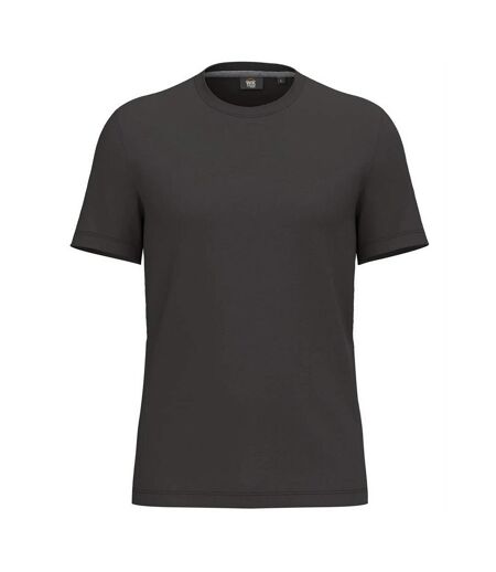 Unisex Adult Anti-bacterial Short-sleeved T-shirt Dark Grey WK. Designed To Work