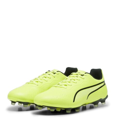 Mens King Match Mg Football Boots Lime Puma