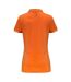 Asquith & Fox Womens/Ladies Plain Short Sleeve Polo Shirt (Orange) - UTRW3472