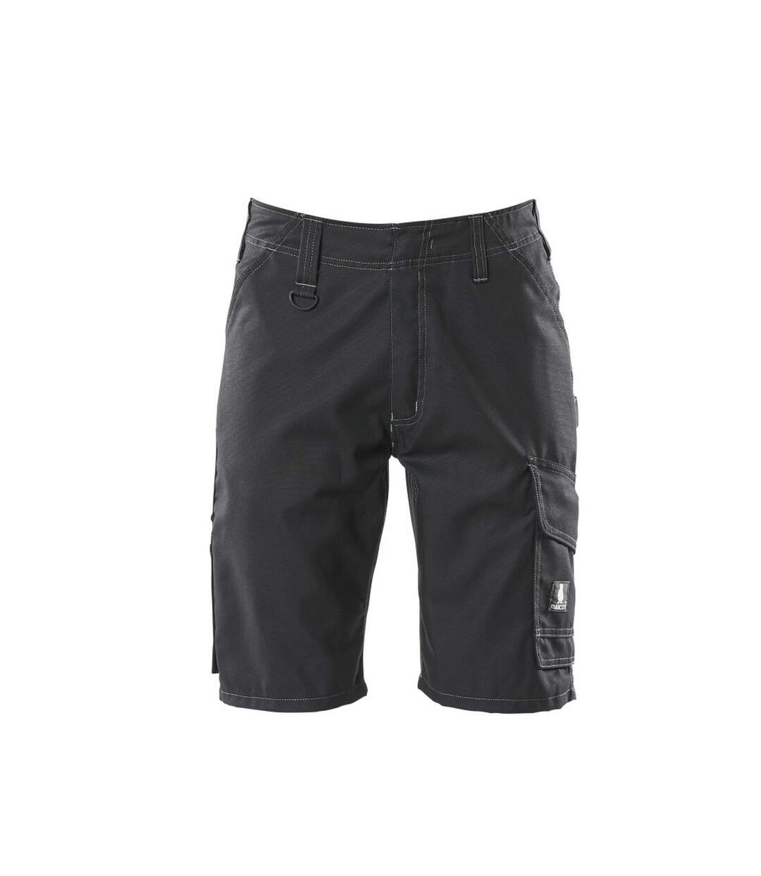 Mens Industry Charleston Work Shorts Black Mascot-1