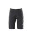 Mens Industry Charleston Work Shorts Black Mascot-1