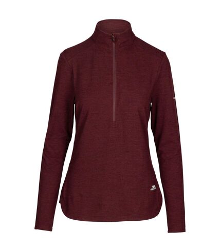 Womens/ladies kansas active top mulberry marl Trespass