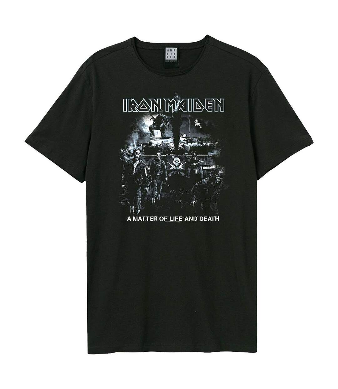 T-shirt Life Or Death Adulte Noir Amplified-1