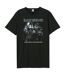 T-shirt Life Or Death Adulte Noir Amplified-1