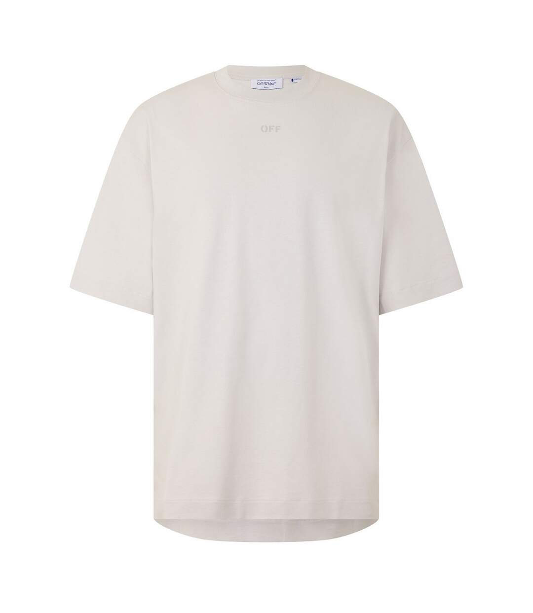 T-shirt Brics Homme Gris Pâle Off White-1