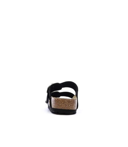 Sandales noires femme birkenstock arizona big buckle