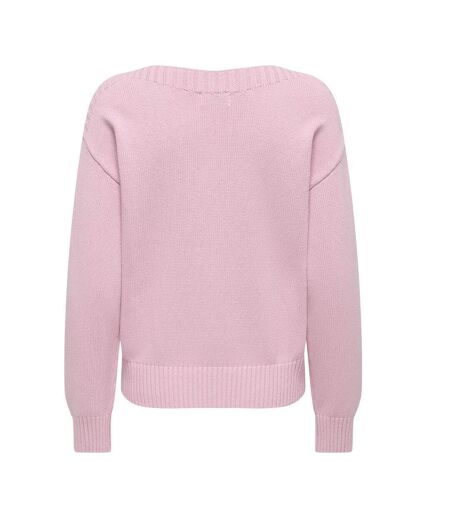 Pull rose clair femme jdy marie