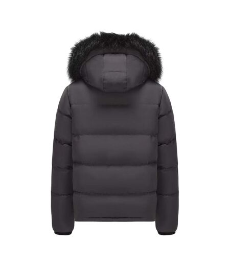 Doudoune Motif/style Bulles Homme Anthracite SoulCal