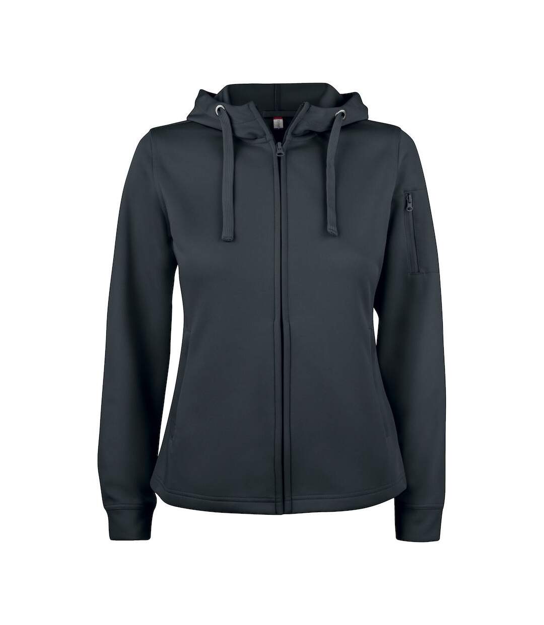 Veste À Capuche Basic Femme Noir Clique-1