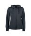 Veste À Capuche Basic Femme Noir Clique-1
