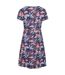 Womens/ladies orchid leaf dress purple Mountain Warehouse-2