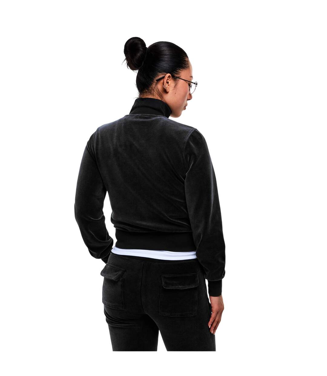 Blouson Aviateur Femme Noir Vif Guess-3