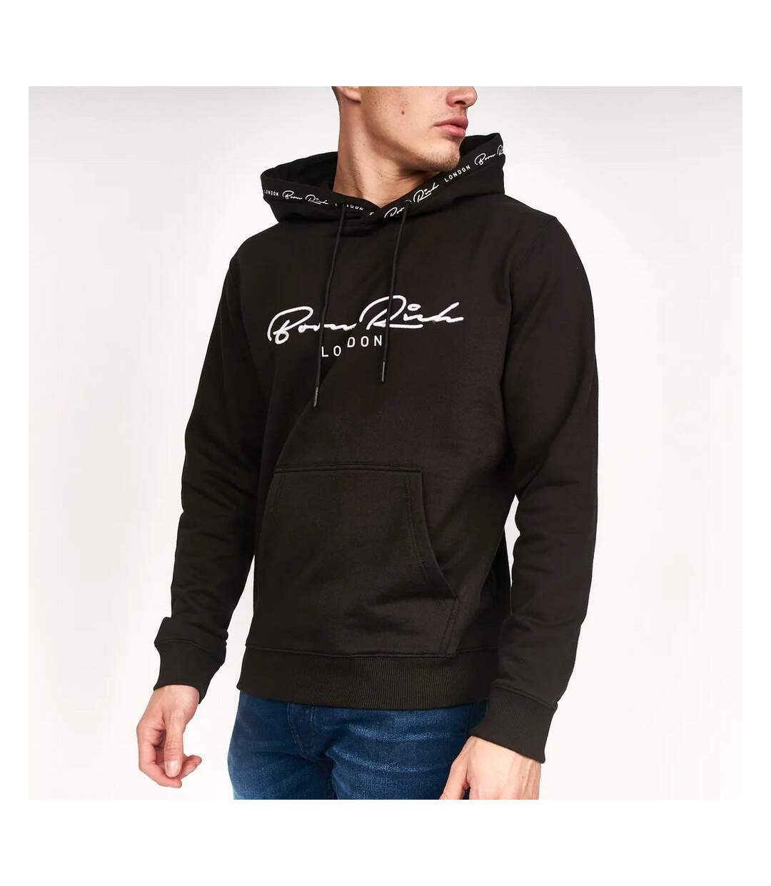 Born Rich Mens Cabella Hoodie (Black)