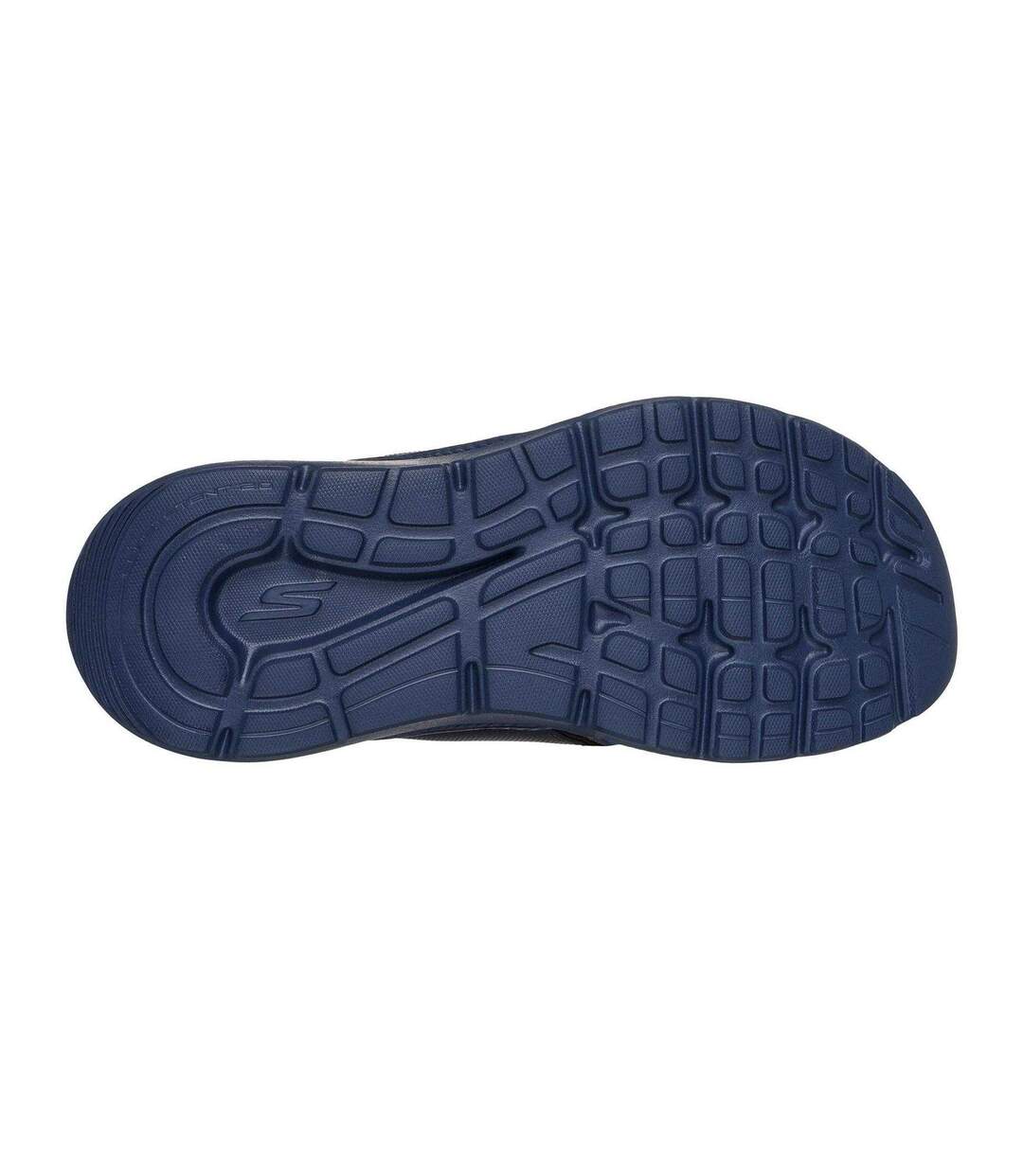 Mens Go Consistent Rubber Flip Flops Navy Orange Skechers-4