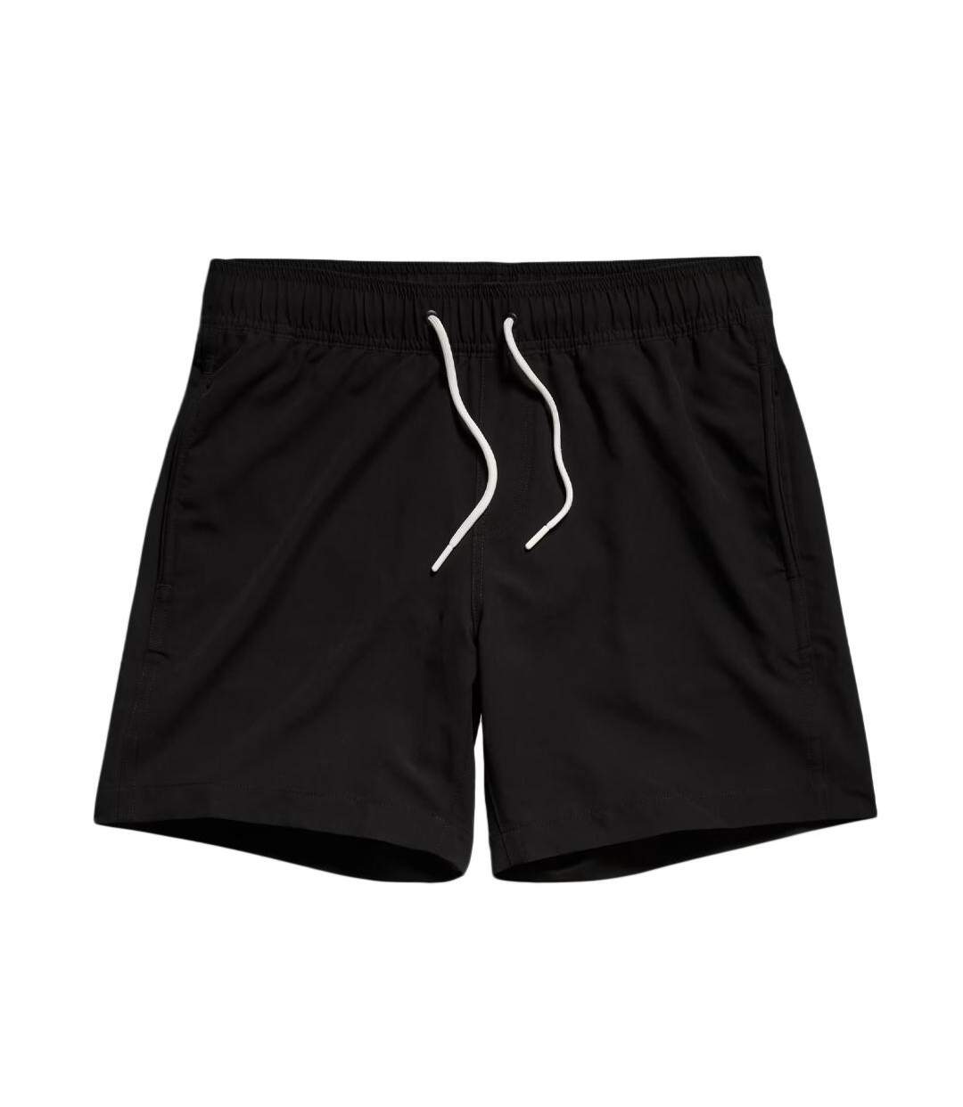 Short de bain Noir G-Star Raw Homme Dirik Solid - S-1