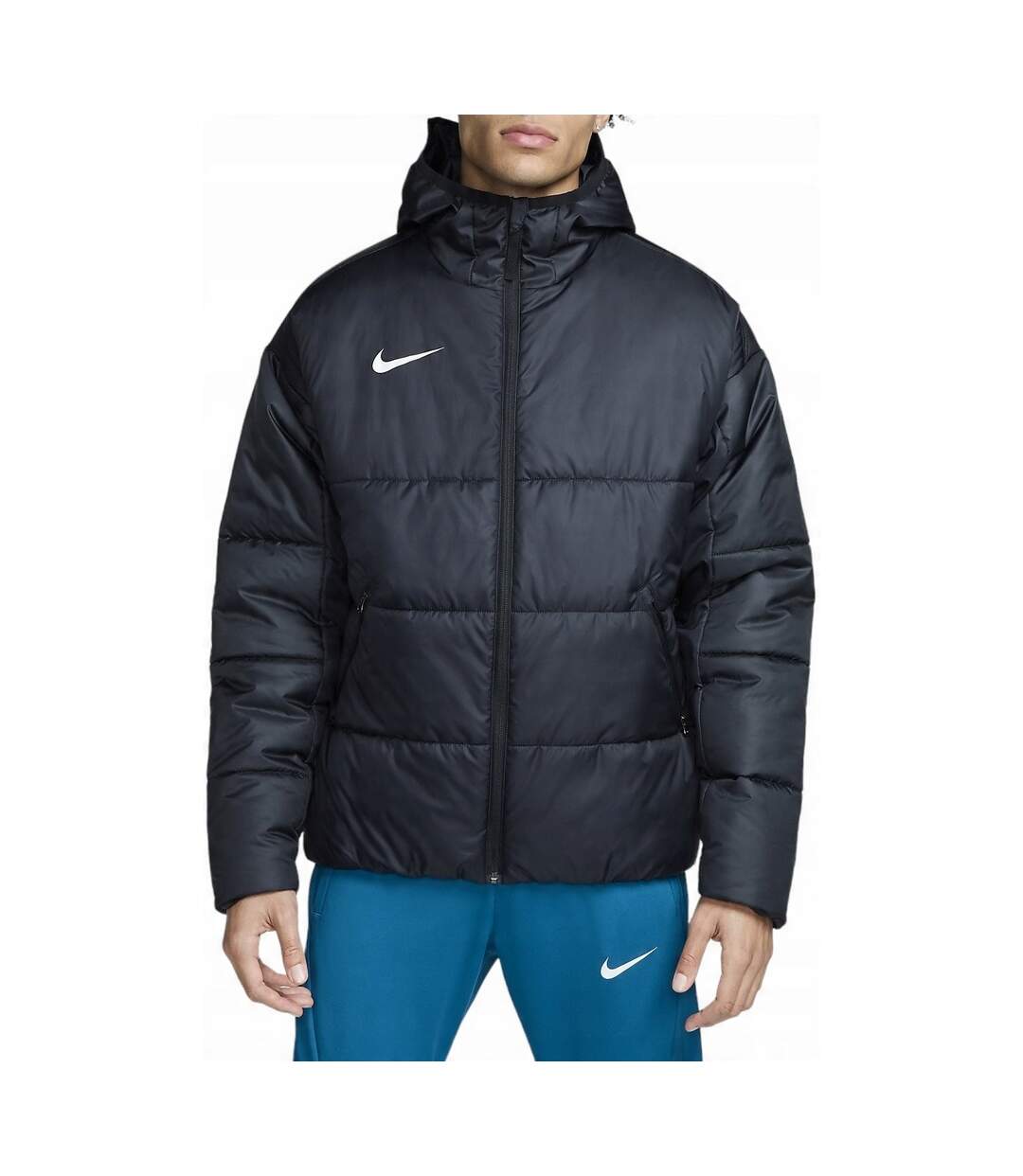 Doudoune Matelassée Automne Academy Pro Homme Bleu Marine Nike-1