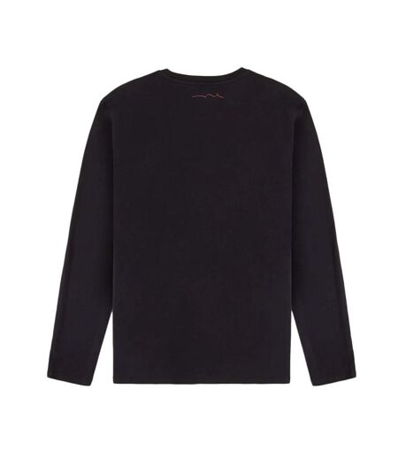 T-shirt manches longues noir homme teddy smith 11017085d - l