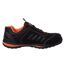 Mens steelite lusum s1p hro suede safety shoes black/orange Portwest