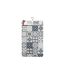 Tapis Imprimé Gaston 45x75cm Gris & Blanc-2