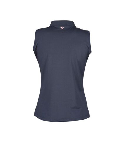 Womens/ladies sleeveless technical top navy Shires