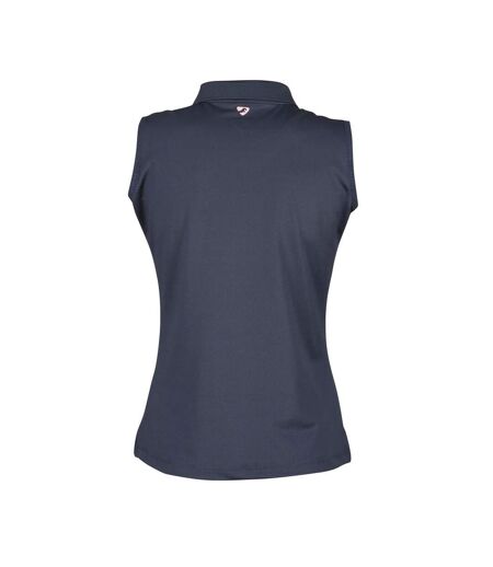 Womens/ladies sleeveless technical top navy Shires