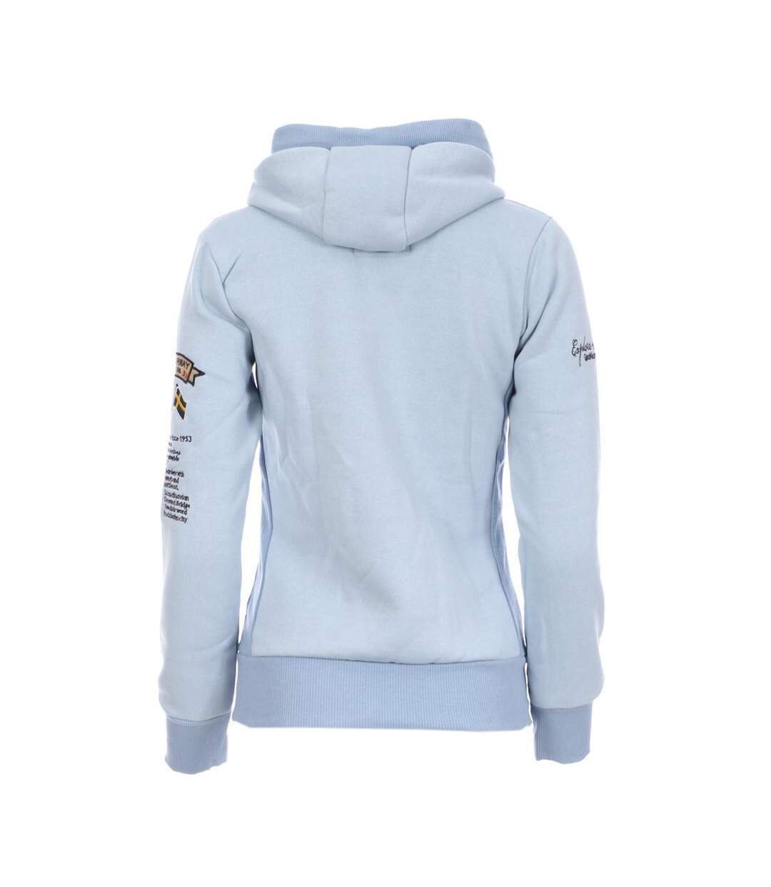 Sweat bleu femme geographical norway gymclass-2
