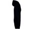 Robe sweat à capuche - Femme - PAT5005 - noir-2