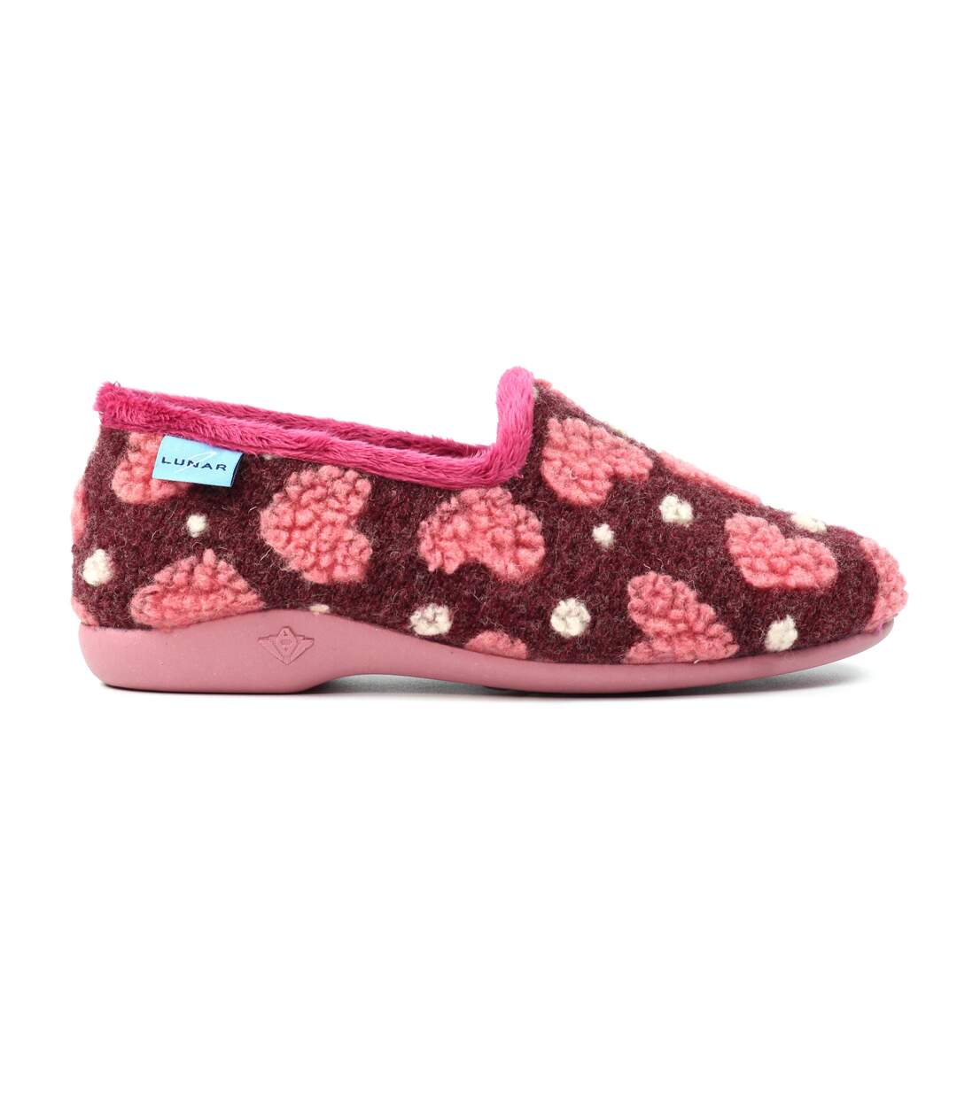 Chaussons Minnie Femme Bordeaux Lunar-4