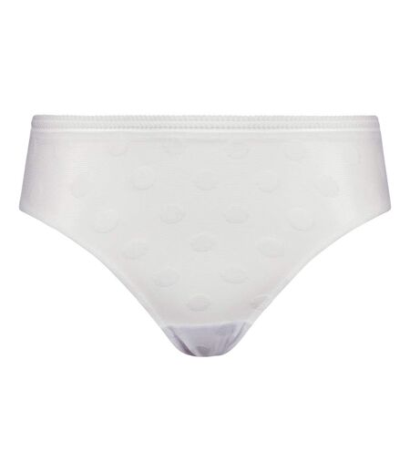 Tanga femme en tulle transparent à  pois Full Moon