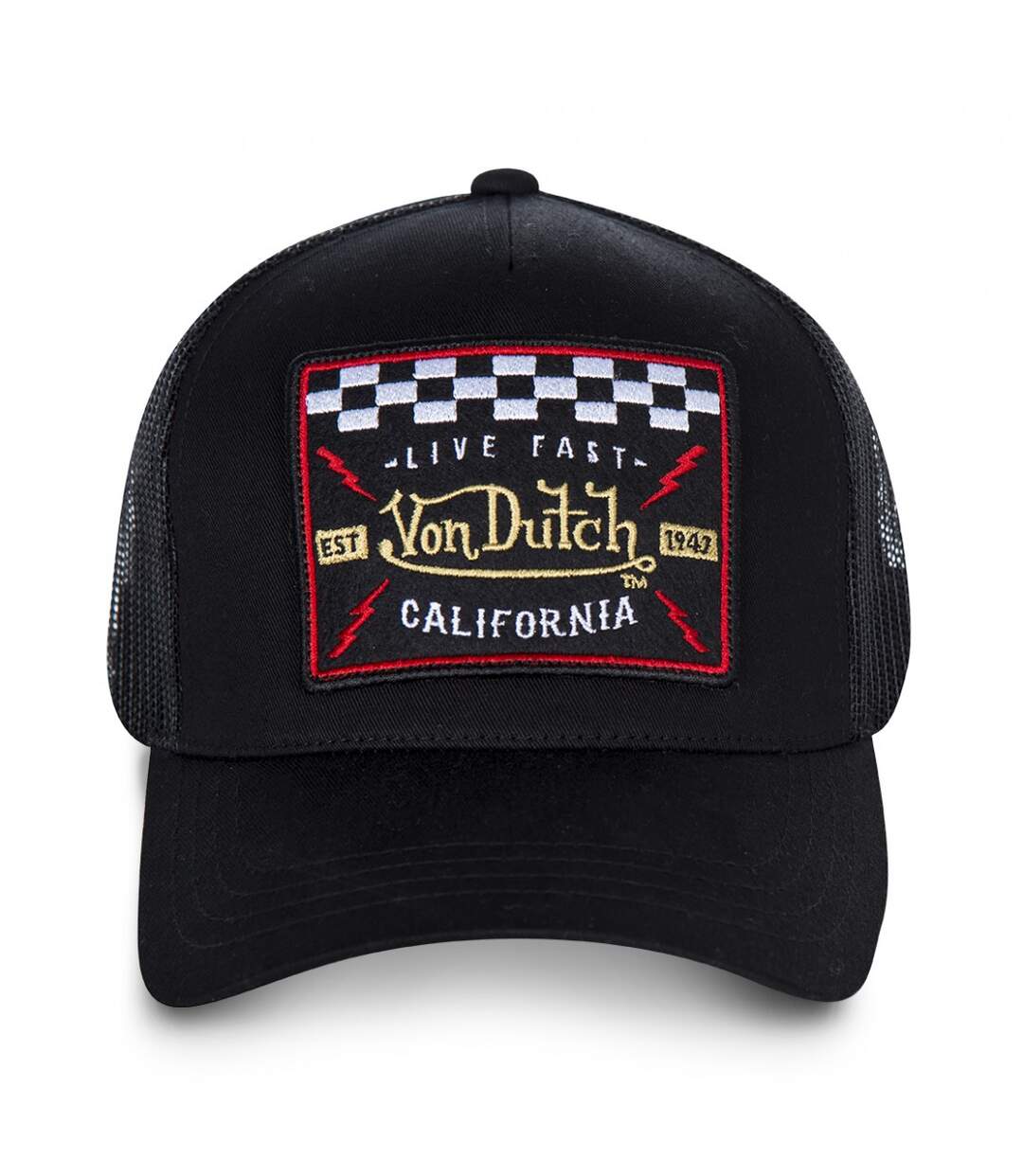 Casquette baseball Von Dutch Blacky 4 Noir-2