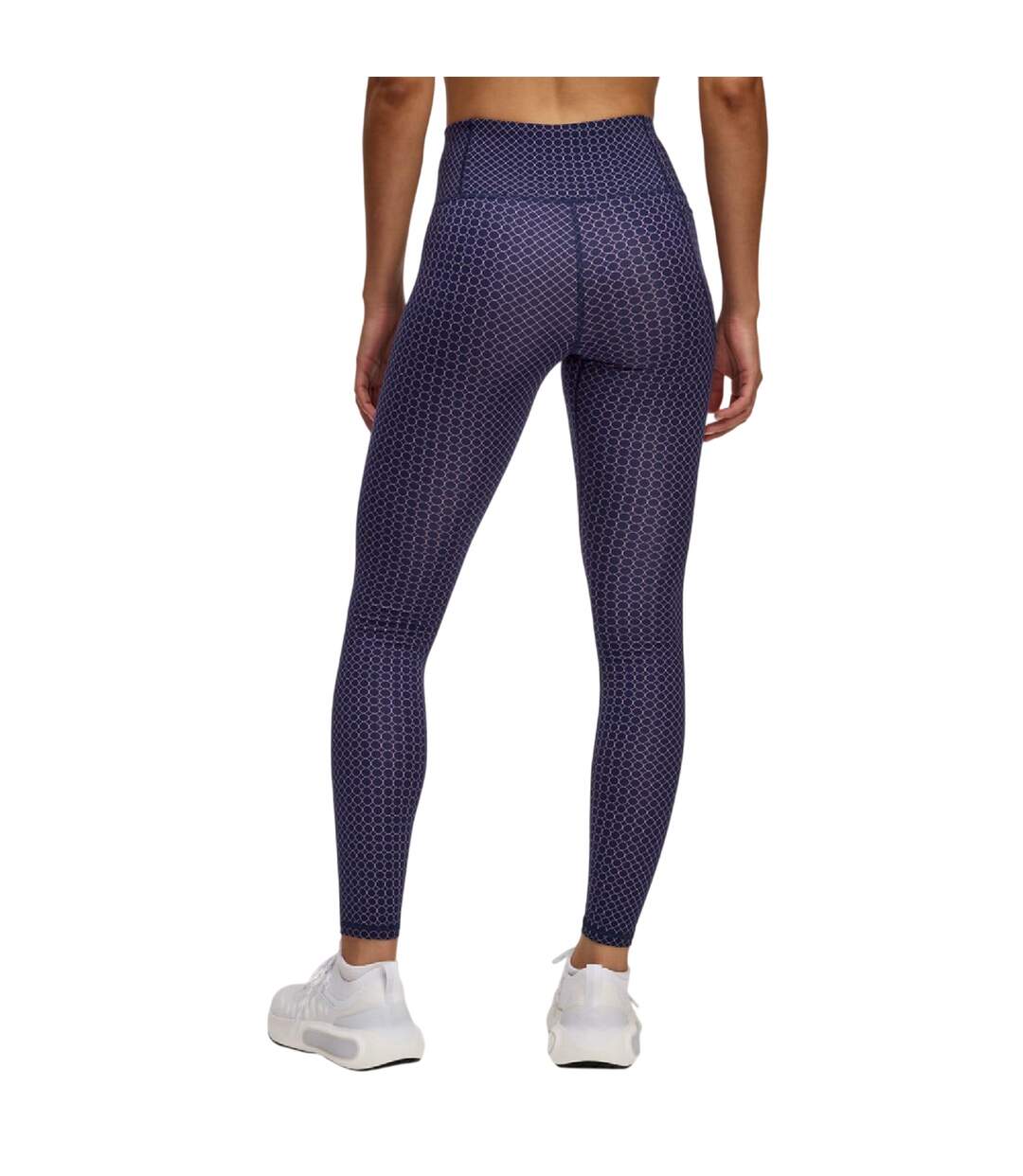 Womens/ladies Motion Holiday Leggings Blue Under Armour-3