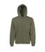 Fruit Of The Loom Mens Premium 70/30 Hooded Zip-Up Sweatshirt / Hoodie (Classic Olive) - UTRW3161