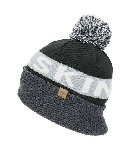 Water Repellent Cold Weather Bobble Hat for Men and Women