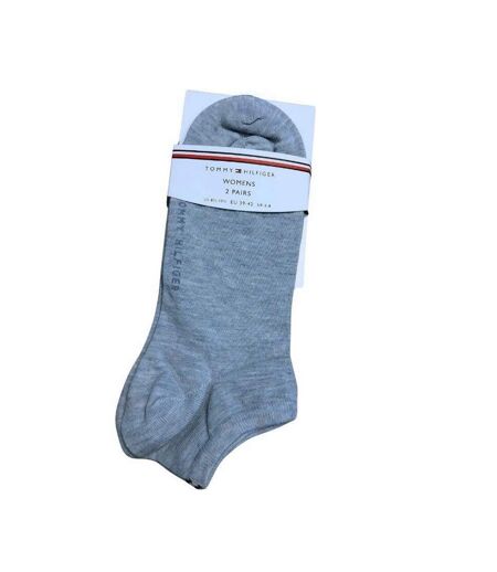 Socquettes Motif/style Logo Brodé Femme Bleu Tommy Hilfiger
