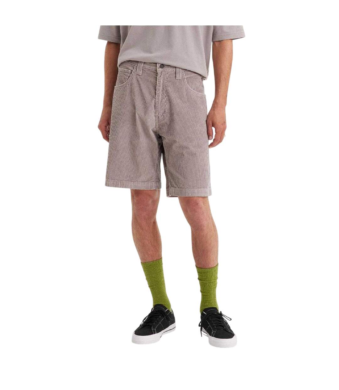 Short Homme Argenté Levis-3