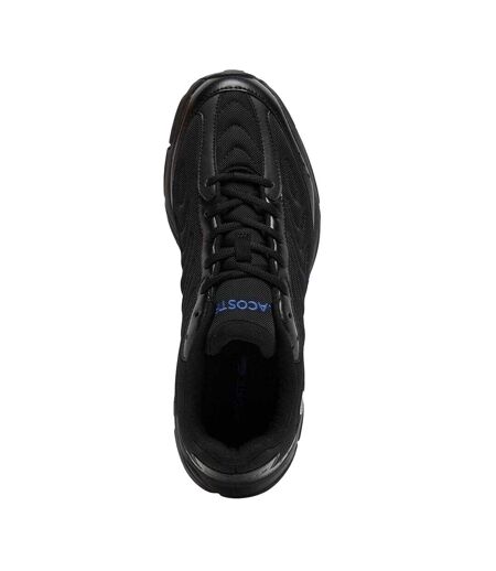 Mens Storm 96 2k Chunky Sole Trainers Black Blue Lacoste