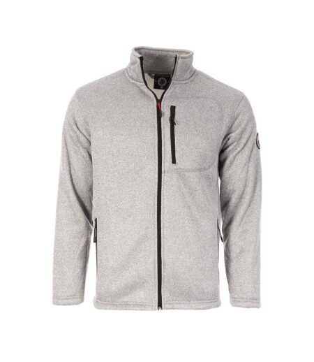 Veste polaire gris homme paname brothers sherpa