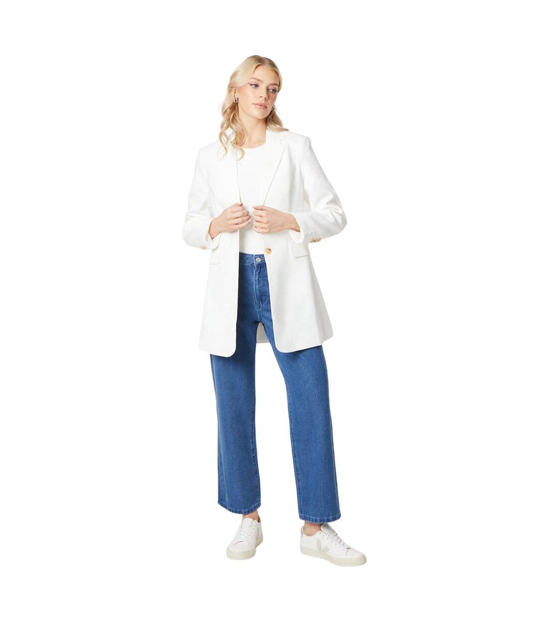 Blazer femme blanc cassé Principles