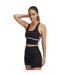 Débardeur Motif/style Court Meridian Femme Noir Under Armour-1
