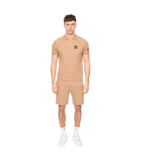 Mens Topfield Cotton Shorts Sand Duck And Cover