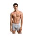 Pack Of 3  Mens Cotton Blend Briefs  Grey Black White Gant-4