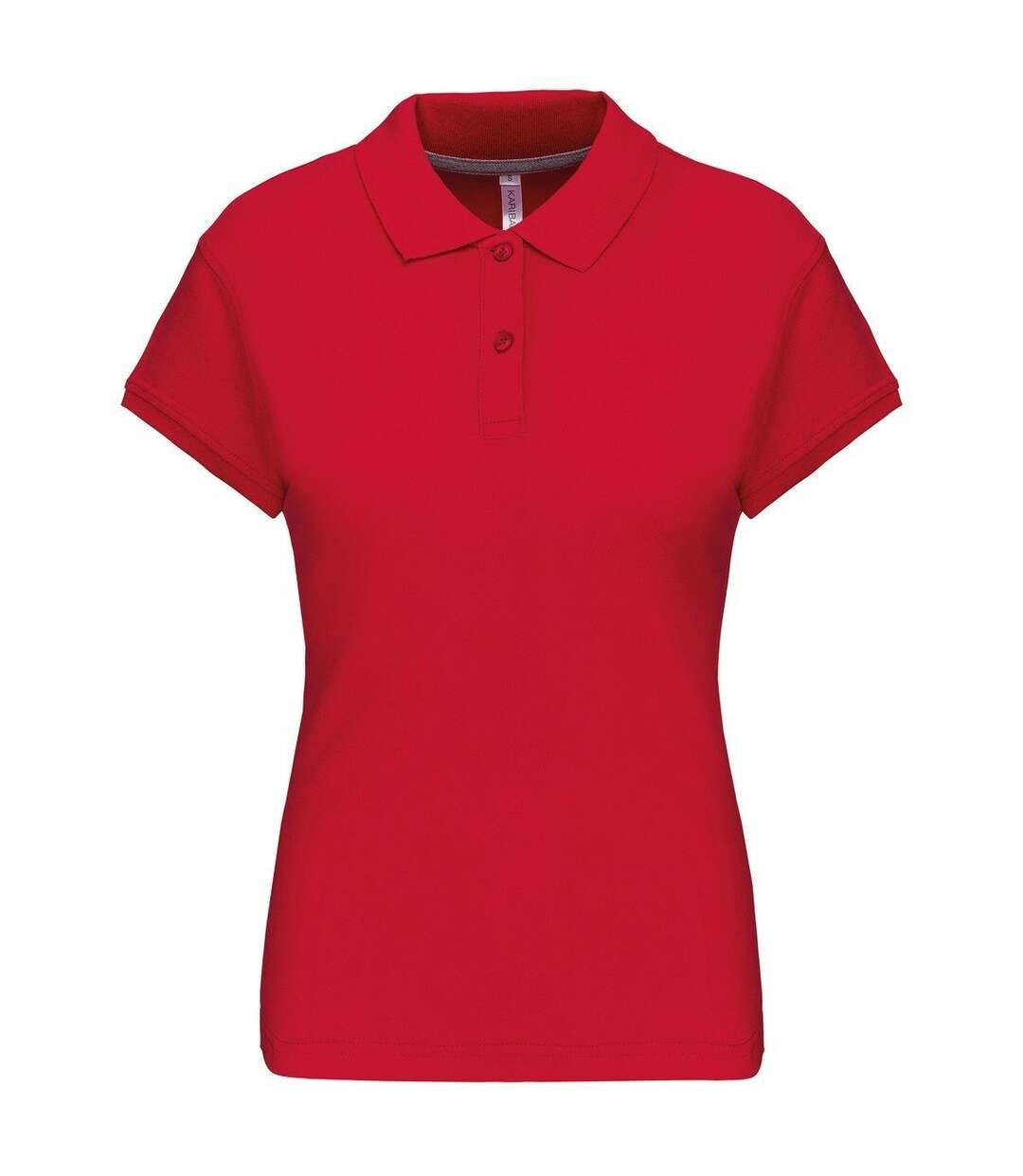 Polo manches courtes - Femme - K242 - rouge