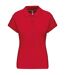 Polo manches courtes - Femme - K242 - rouge